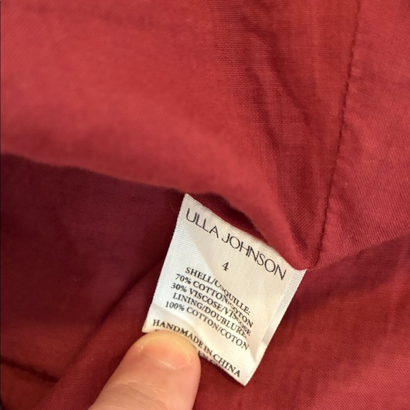 Ulla Johnson Floral Ruffle Dress- only worn once and it pristine condition! - Picture 8 of 8